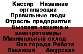 Кассир › Название организации ­ Правильные люди › Отрасль предприятия ­ Бытовая техника и электротовары › Минимальный оклад ­ 24 000 - Все города Работа » Вакансии   . Амурская обл.,Зейский р-н